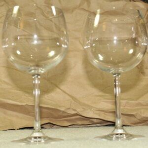 Set of 2 Stolzle Lausitz 7 3/4" x 3 3/8" Balloon Wine Glasses